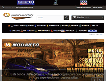 Tablet Screenshot of modauto-tuning.com